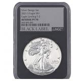 2021-S Silver Eagle NGC PF70 Eagle Landing T-2