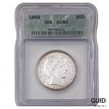 1692 Barber Half Dollar ICG AU50