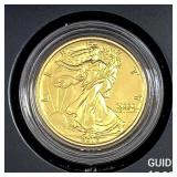 2016 Gold Walking Liberity Half Dollar