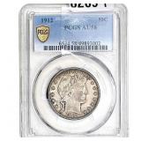 1912 Barber Half Dollar PCGS AU58