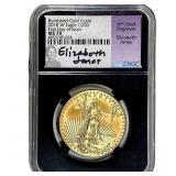 2018-W Burnished 1OZ Gold Eagle $50 NGC MS70