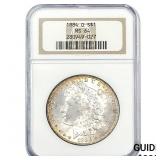 1884-O Morgan Silver Dollar NGC MS64