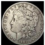 1901-S Silver Morgan Dollar  LIGHTLY CIRCULATED