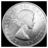 1963 Canada Silver 50 Cents CHOICE BU