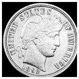 1892 Silver Barber Dime CLOSELY UNCIRCULATED