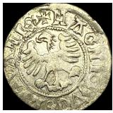 1500s-1600s Lithuria Silver Grosz CLOSELY UNCIRCUL