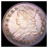 1822 O-110 Capped Bust Half Dollar