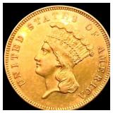 1859 $3 Gold Piece