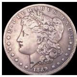 1889-CC Morgan Silver Dollar
