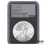 2021-S Silver Eagle NGC PF70 Eagle Landing T-2
