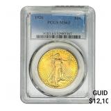 1926 $20 Gold Double Eagle PCGS MS63