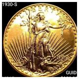 1930-S $20 Gold Double Eagle GEM BU
