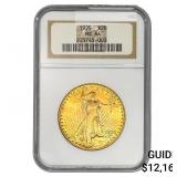 1925 $20 Gold Double Eagle NGC MS64