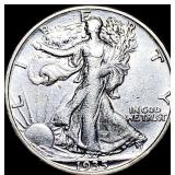 1935-S Silver Walking Liberty Half Dollar NEARLY U