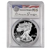 2014-W Silver Eagle PCGS PR69 DCAM Reagan Legacy