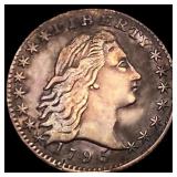 1795 Flowing Hair Half Dime
