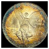 1985 Mexico Silver 1 Onza Libertad GEM BU