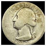 1932-D Silver Washington Quarter NICELY CIRCULATED