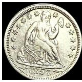 1854 ARROWS Seated Liberty Dime LIGHTLY CIRCULATED