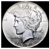 1926 Silver Peace Dollar CLOSELY UNCIRCULATED