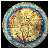 1984 Mexico Silver 1 Onza Libertad GEM BU