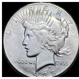 1928 Peace Dollar  LIGHTLY CIRCULATED