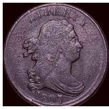 1807 Draped Bust Half Cent HIGH GRADE