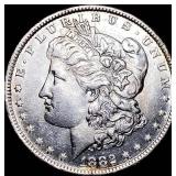 1882 Morgan Silver Dollar CHOICE AU