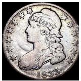 1833 Capped Bust Half Dollar LIGHTLY CIRCULATED