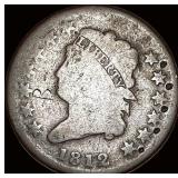 1812 Classic Head Large Cent LIGHTLY CIRCULATED
