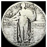 1927-S Silver Standing Liberty Quarter NICELY CIR