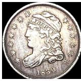 1836 Capped Bust Half Dime  NEARLY UNCIRCULATED