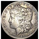 1893-O Silver Morgan Dollar LIGHTLY CIRCULATED