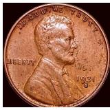 1931-S Lincoln Wheat Cent  CLOSELY UNCIRCULATED