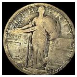 1917 Type 1 Standing Liberty Quarter NICELY CIRCU