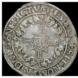 1568 Silver Thaler Holy Roman Empire HIGH GRADE