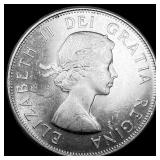 1964 Canada Silver 50 Cents CHOICE BU
