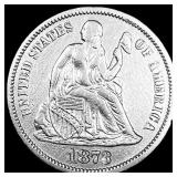 1873 Seated Liberty Dime CLOSELY UNCIRCULATED