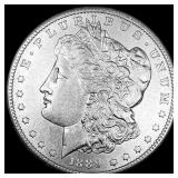 1889-S Silver Morgan Dollar CLOSELY UNCIRCULATED