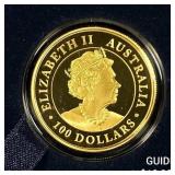 2021 $100 Australian Brumby 1oz Gold Proof Coin