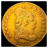1803/2 $5 Gold Half Eagle