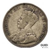 1931 Canada Silver 50 Cents LIGHTLY CIRCULATED