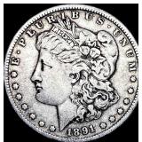 1891-O Silver Morgan Dollar NEARLY UNCIRCULATED
