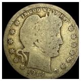 1914-S Barber Quarter NICELY CIRCULATED