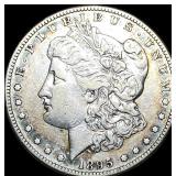 1895-S Silver Morgan Dollar Toned NEARLY UNCIRCUL