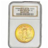 1908NM $20 Gold Double Eagle NGC MS65