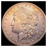 1893-CC Morgan Silver Dollar