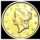 1850 Gold $1 Type 1 CLOSELY UNCIRCULATED