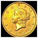 1850 Gold $1 Type 1 Liberty Head HIGH GRADE