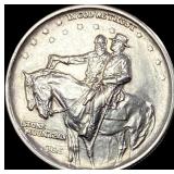 1925 Silver Stone Mountain Half Dollar  UNCIRCULA